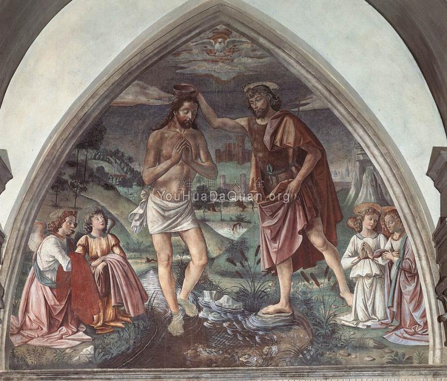 Baptism of Christ - 多梅尼科·基尔兰达约